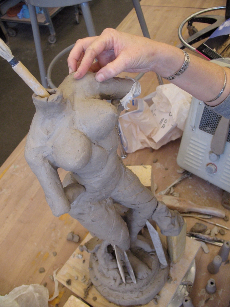 moulding the figure